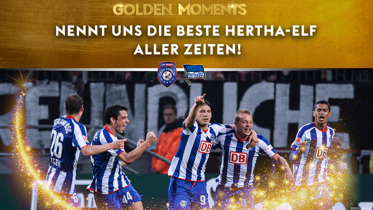 Wählt Eure Legenden-Elf von Hertha BSC!