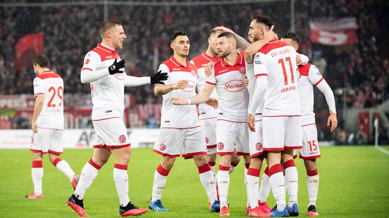 Platz 16: Fortuna Düsseldorf (5-2-3-System): Steffen – Zimmermann, Ayhan, Adams, Zanka, Gießelmann – Sobottka, Berisha – Tekpetey, Kownacki, Thommy – Gesamtmarktwert: 79,1 Millionen Euro.
