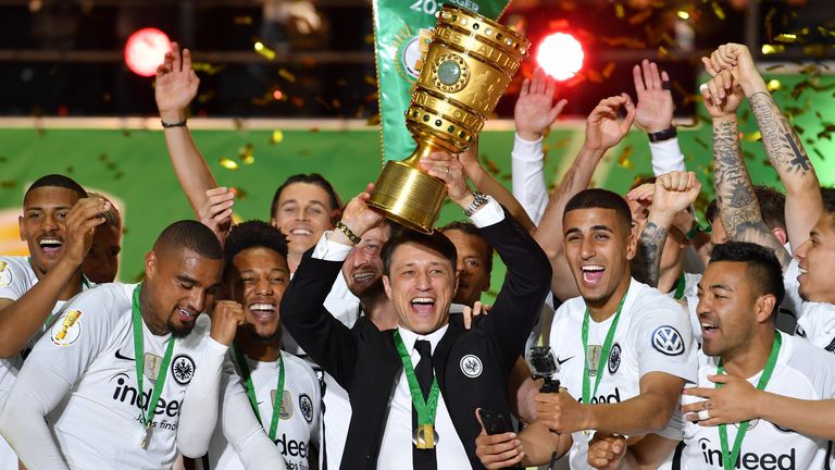Pokal-Finale 2018: Eintracht bezwingt die Bayern mit 3:1.