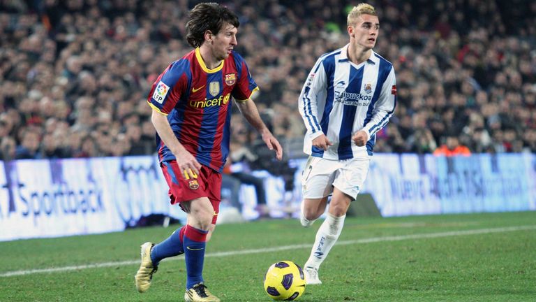 Einst Gegner, heute Teamkollegen: Weil Antoine Griezmann in Frankreich in der Jugend als zu klein und schmächtig galt, zog es ihn nach Spanien zu Real Sociedad San Sebastian, um dort seinen Traum vom Profi-Fußball verwirklichen. Es ist ihm gelungen.