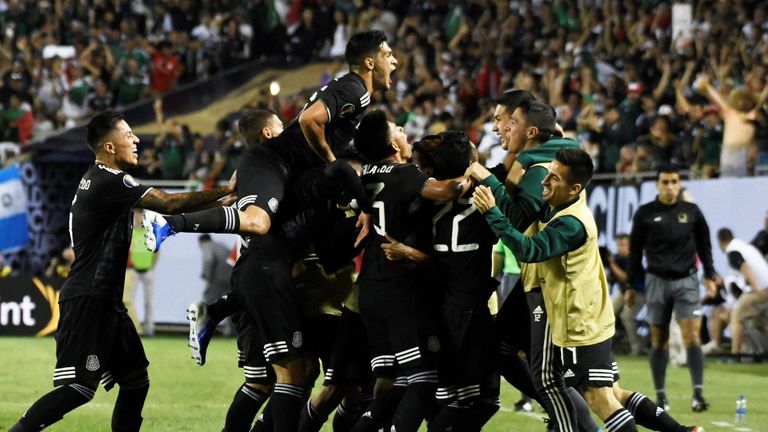 Platz 15: Mexiko (4-3-3-System): Jurado – Sanchez, Alvarez, Araujo, Moreno - Pizarro, Gutierrez, Herrera – Corona, Jimenez, Lozano – Gesamtmarktwert: 199 Millionen Euro