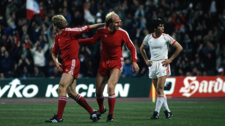 Karl-Heinz Rummenigge Dieter Hoeneß 1980