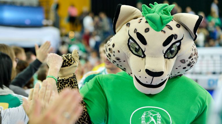 Der erste Leopard in der HBL gehört zum SC DHfK Leipzig. BalLEo. Fans durften bei der  Umsetzung des Glücksbringers mit Ideen und Entwürfen mithelfen - und das Ergebnis kann sich wirklich zeigen lassen.