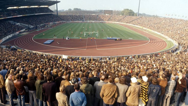 Schalke, Parkstadion 1974
