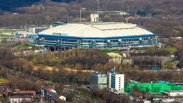 Schalke 04: Die Arena auf Schalke heißt seit 2005 Veltins-Arena.