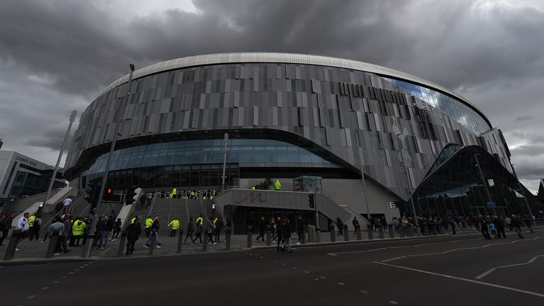Das neue Stadion der Tottenham Hotspur wurde am 3. April 2019 eröffnet. 
