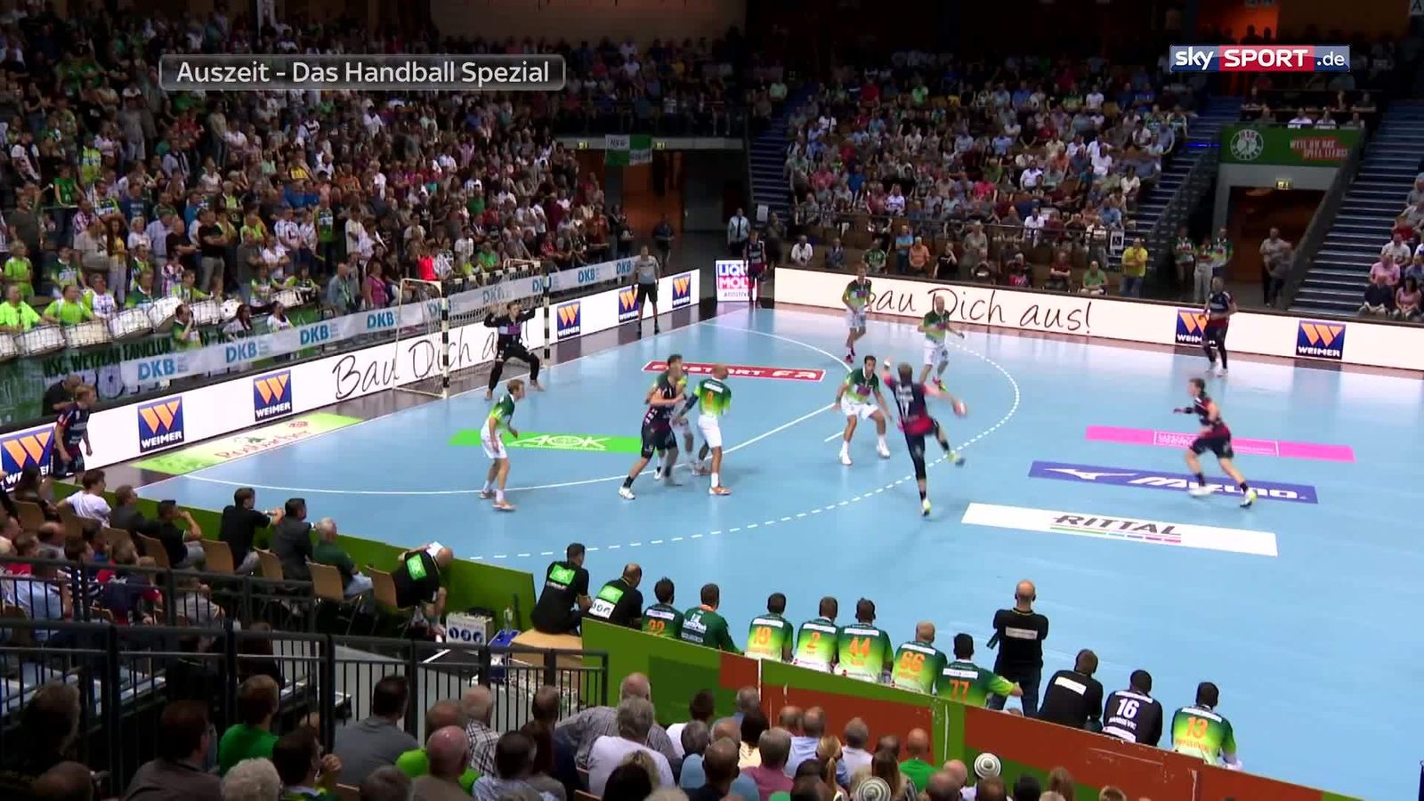 Top5 der härtesten Würfe in der HandballBundesliga Handball News