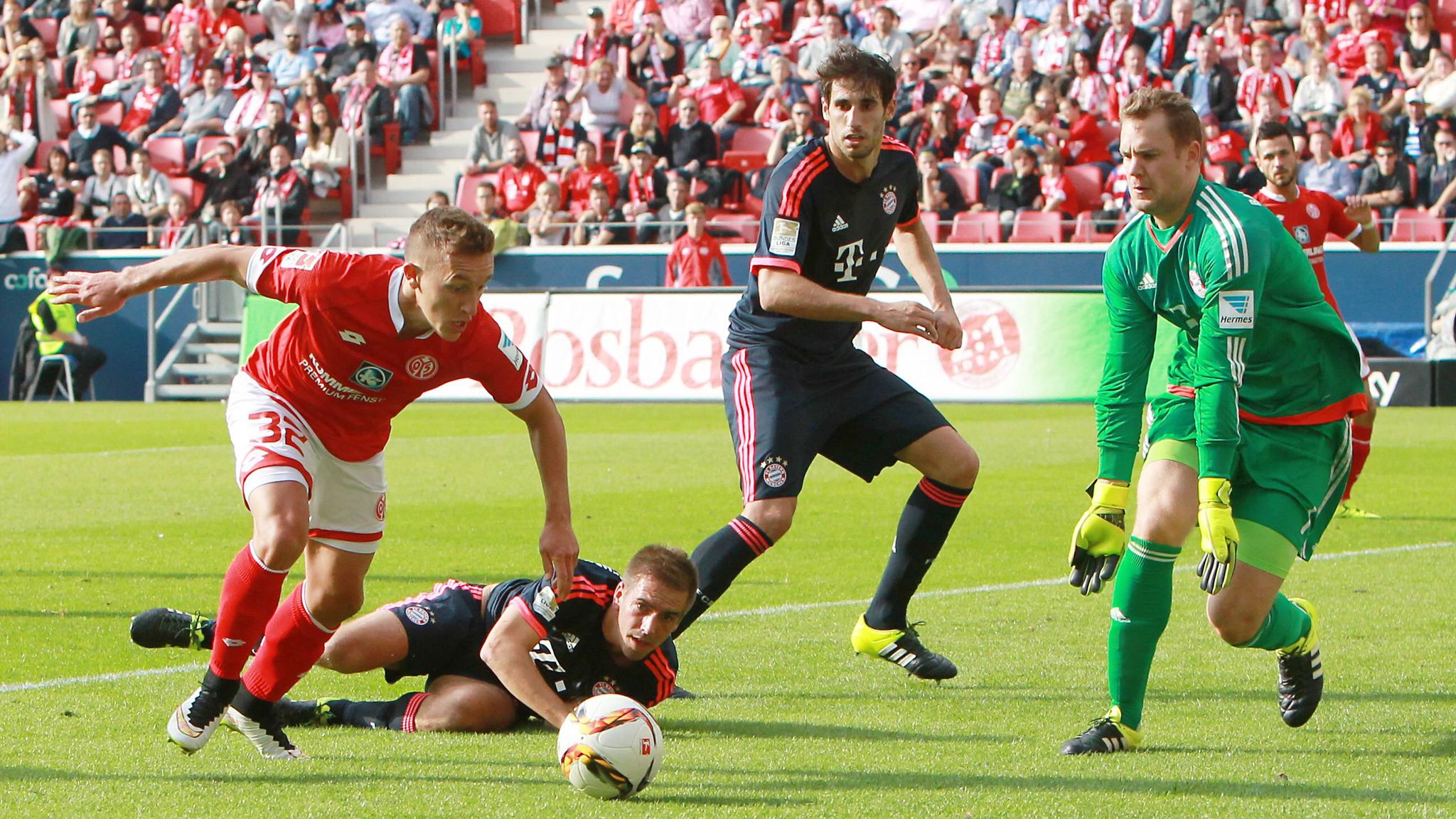 Fc Bayern Gegen Diese Bundesliga Teams Hält Manuel Neuer Am Häufigsten