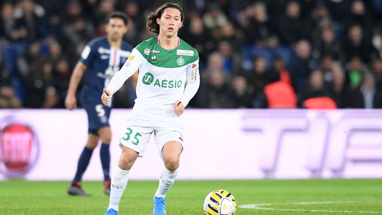 PLATZ 14 - Maxence Rivera (AS St.-Etienne, Rechtsaußen): 17 Jahre, sieben Monate und 13 Tage. Spielte am 12.01.2020 gegen den FC Nantes erstmals für die Profis. 