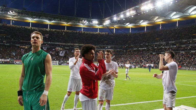 Der FC Bayern ist nach der 1:5-Pleite in Frankfurt am Tiefpunkt der Saison angelangt. 