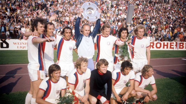 PLATZ 8: FC Bayern München – Saison 1972/73, 74 Tore. Saisonende: Platz 1.