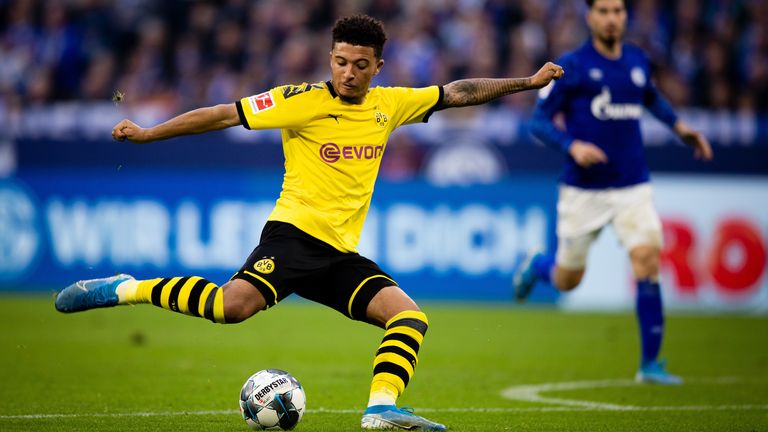 Jadon Sancho muss im Revierderby über sich hinauswachsen.