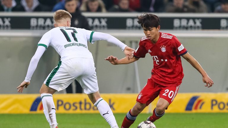Woo-Yeong Jeong (FC Bayern München, Saison 2018/19): vier Einsatzminuten.
