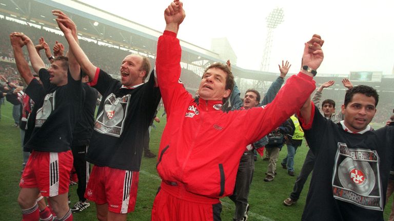 Der 1. FC Kaiserslautern konnte die Meisterschaft 1998 bereits nach dem vorletzten Spieltag feiern.