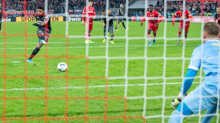 Das späteste Tor schoss Jürgen Locadia beim 2-1-Sieg der TSG Hoffenheim in Köln am 11. Spieltag (97:24).