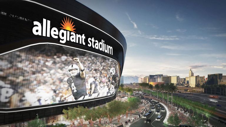 Las Vegas Raiders Prasentieren Al Davis Denkmal Grosstes 3d Drucker Objekt Mehr Sport News Sky Sport