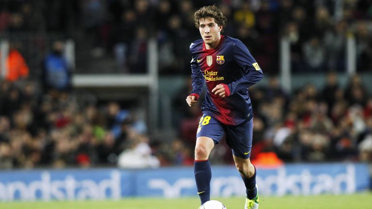 Sergi Roberto (Saison 12/13 – FC Barcelona) – Neun Spielminuten.