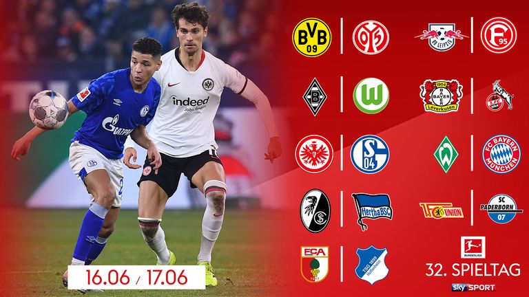 Das sind die weiteren Partien am 32. Spieltag. Unter anderem steht an diesem Spieltag noch das insgesamt 69. Rheinische Derby zwischen Köln und Leverkusen an. In der Gesamtbilanz hat die Werkself die Nase mit 26 Siegen vorn.