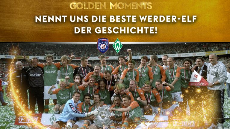 Wählt Eure Legenden-Elf von Werder Bremen!