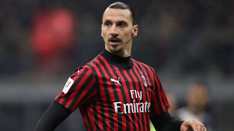 Zlatan Ibrahimovic hatte sich im Training beim AC Mailand verletzt.