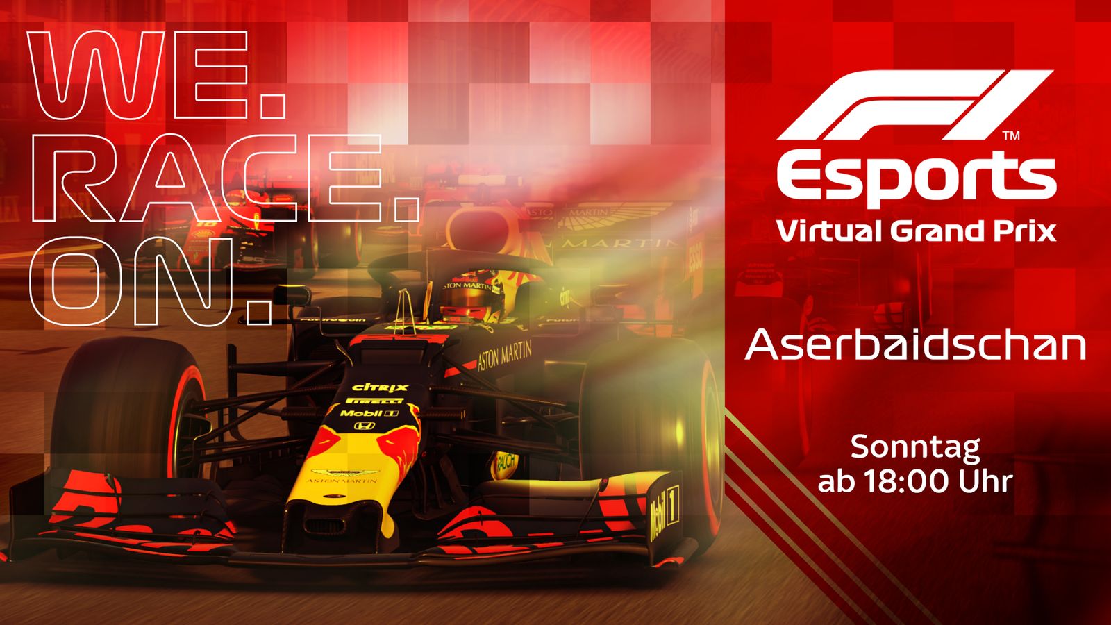Formel 1 GP von Aserbaidschan als virtuelles Rennen