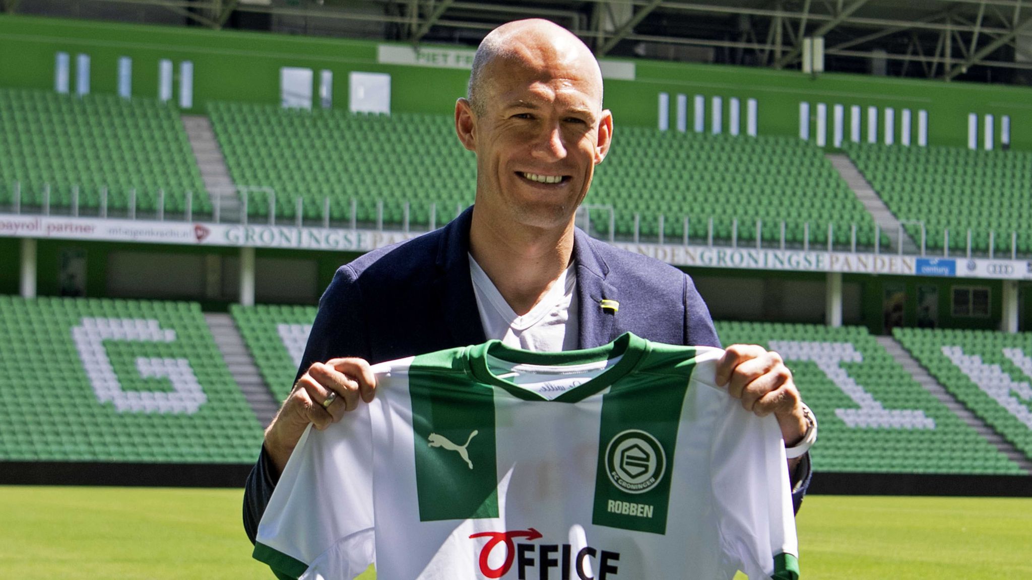 Arjen Robben beim FC Groningen vorgestellt - Comeback aus Klubliebe