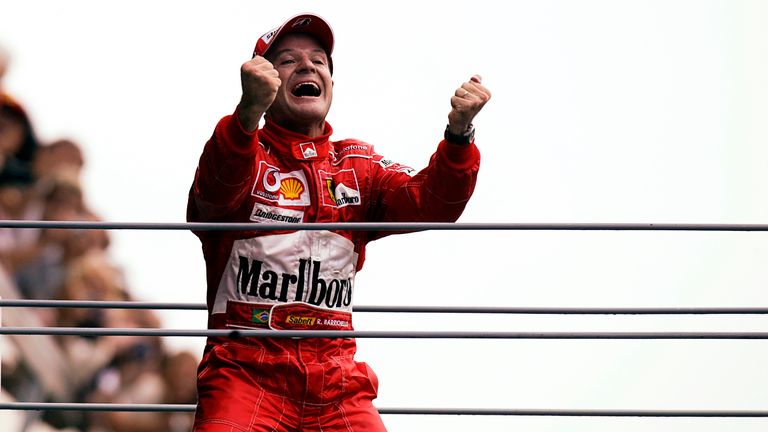 Platz 7: Rubens Barrichello - 1892 Punkte.