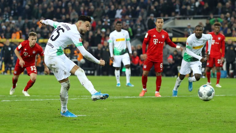 In der Hinrunde sicherte Ramy Bensebaini mit einem Doppelpack für Gladbach den Sieg gegen den FC Bayern München. 