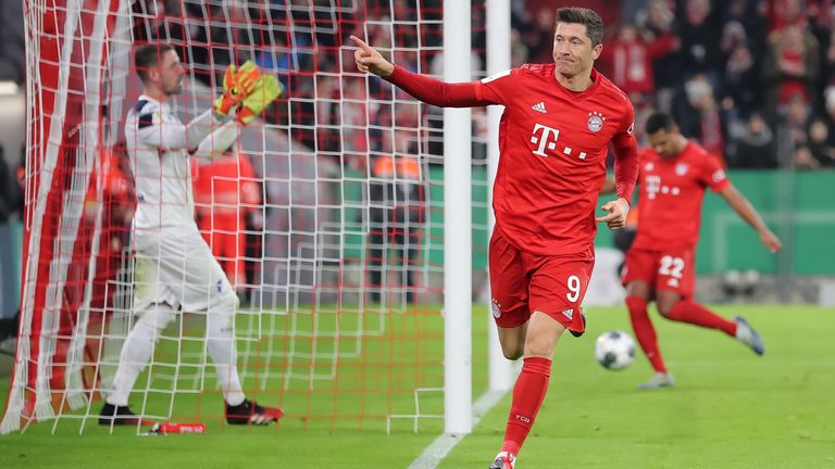 Platz 1: Robert Lewandowski - 37 Tore.