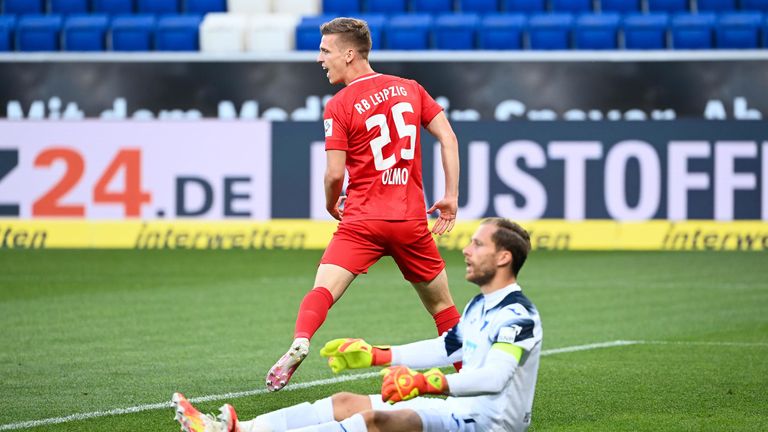 Dani Olmo entscheidet das Spiel gegen Hoffenheim mit zwei frühen Toren für RB Leipzig.