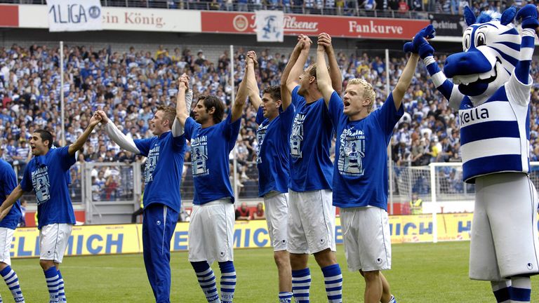 Platz 4: MSV Duisburg: 5 Aufstiege (1991, 1993, 1996, 2005, 2007).