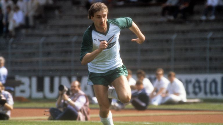 Platz 14: SV Werder Bremen - Tore: 87 - Saison: 1984/85