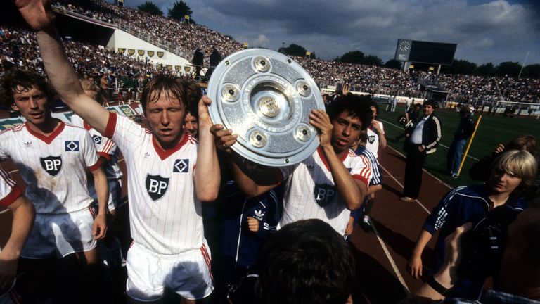 Platz 3: Hamburger SV - Tore: 95 - Saison: 1981/82