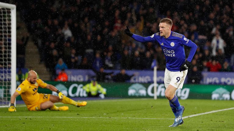Jamie Vardy, Leicester City: 19 Tore nach 26 Spielen.