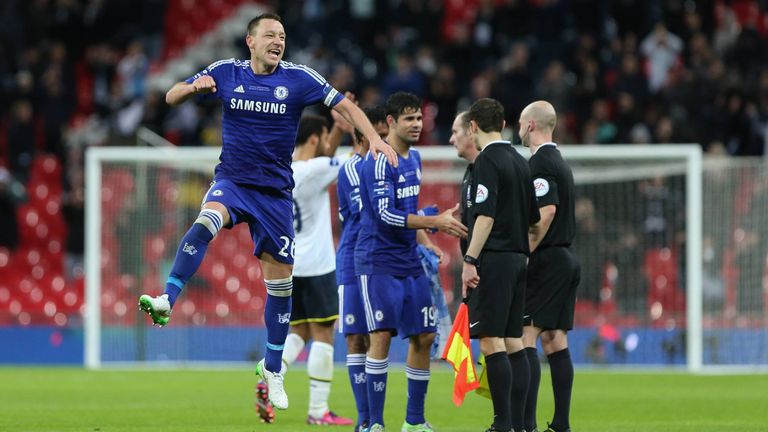 Platz 3: John Terry - 36 Treffer (FC Chelsea)