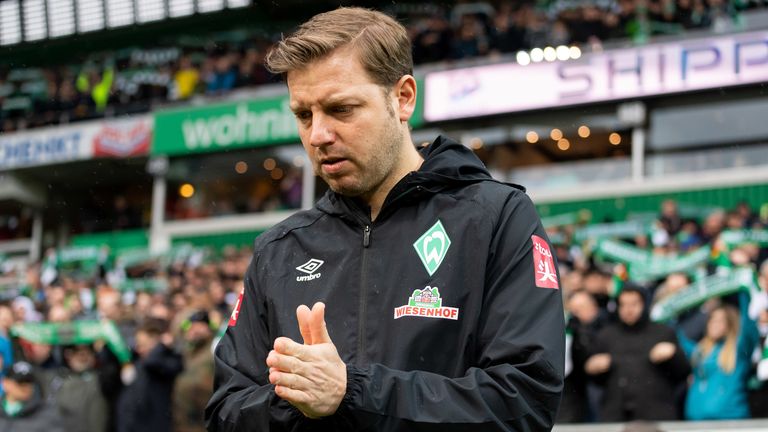 Florian Kohfeldt und Werder Bremen müssen auf ein Wunder am 34. Spieltag hoffen.