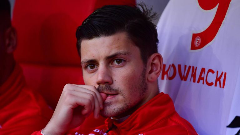 Platz 5: Dawid Kownacki, Fortuna Düsseldorf: 1061 Minuten ohne Tor.