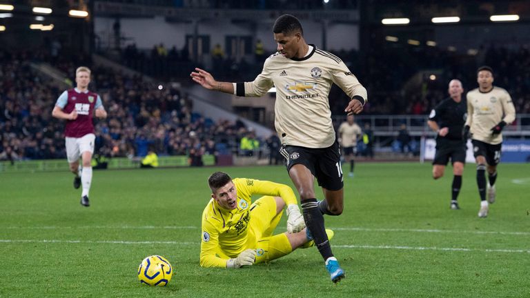 Marcus Rashford, Manchester United: 14 Tore nach 22 Spielen.