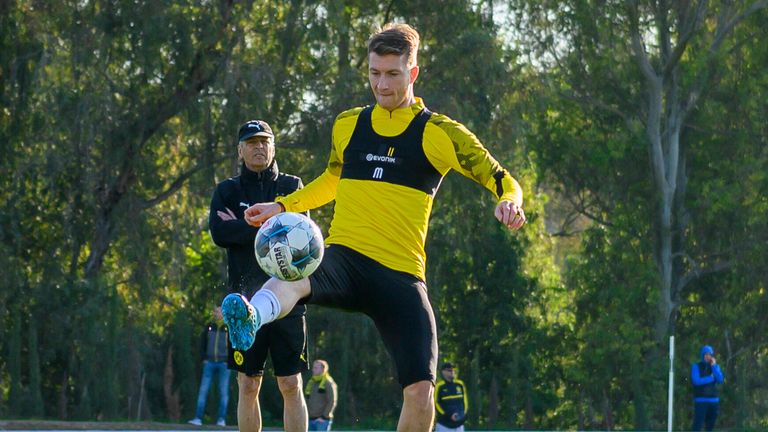Marco Reus trainiert beim BVB wieder mit der Mannschaft.