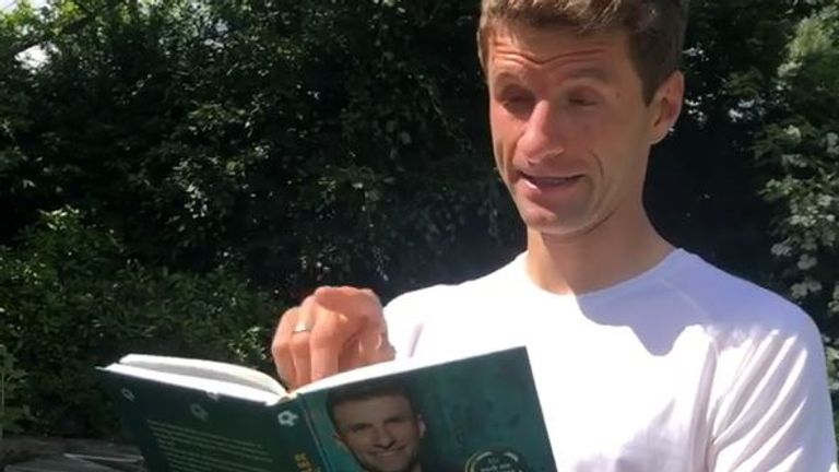Thomas Müller veröffentlicht sein drittes Kinderbuch. Copyright: Screenshot Instagram Thomas Müller