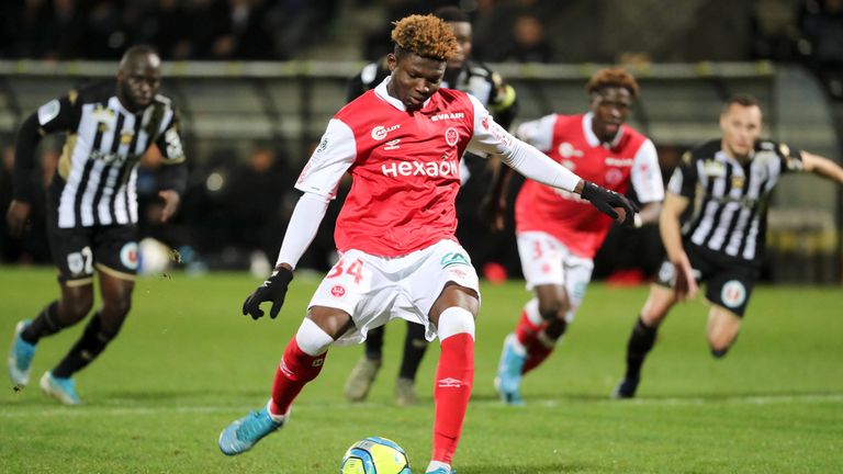PLATZ 10: El Bilal Toure (Stade Reims) - 18 Jahre, 3 Monate, 29 Tage