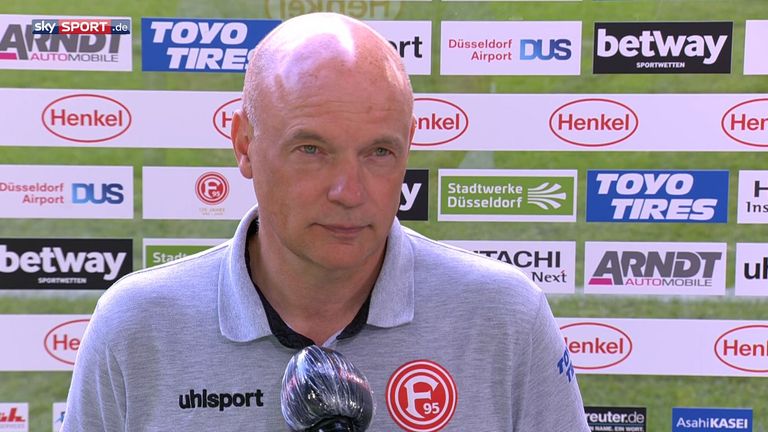 Uwe Rössler im Sky Interview nach dem Remis gegen den FC Augsburg.