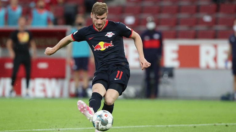 Platz 8: Timo Werner (RB Leipzig): 2019/20, 25 Tore – Stand jetzt
