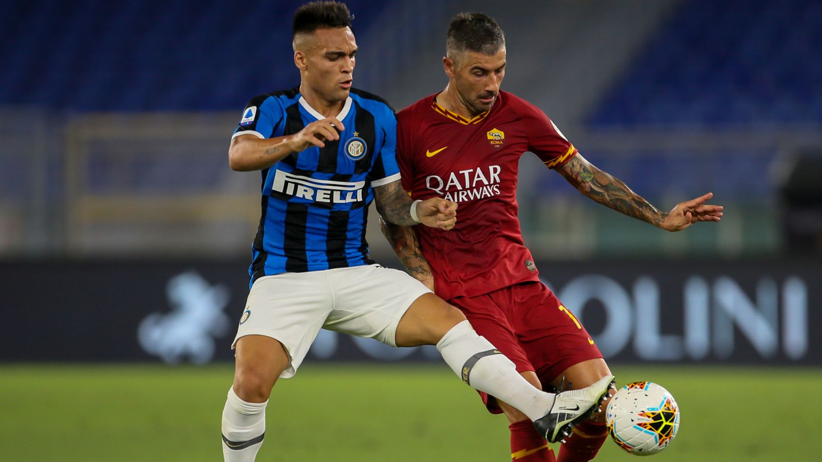 Serie A News Inter Mit Remis Bei Der As Roma Juve Mit Grosser Chance Fussball News Sky Sport