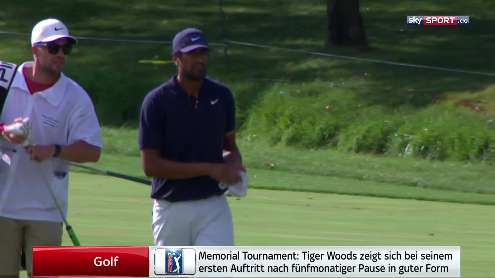 Golf VIDEO Tag 1 des Memorial Tournament Tiger Woods Comeback Golf News Sky Sport