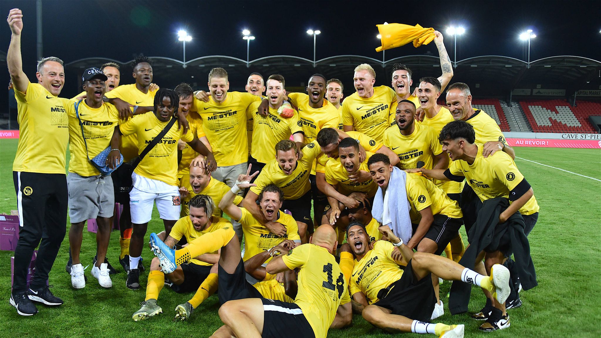 Fußball News Young Boys Bern zum 14. Mal Schweizer