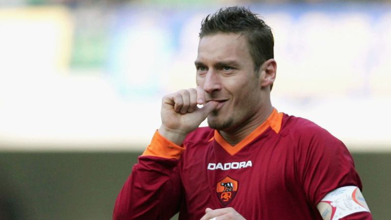 2006/2007: Francesco Totti - AS Rom - 26 Tore.