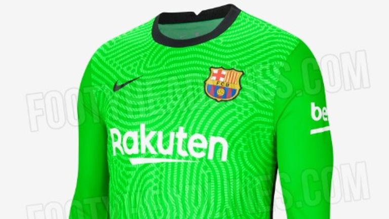 In diesem Trikot wird ter Stegen wohl in der Saison 2020/21 für den FC Barcelona auflaufen. (Quelle: footyheadlines.com)