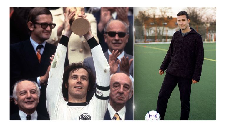 Franz (l.) und Stefan Beckenbauer: Der größtmögliche Name im deutschen Fußball. Der Sohn stand immer im Schatten von Vater Franz. Spielte in der Bundesliga für Saarbrücken, coachte später als Trainer Jugendteams. Stefan verstarb schon mit 46 Jahren.