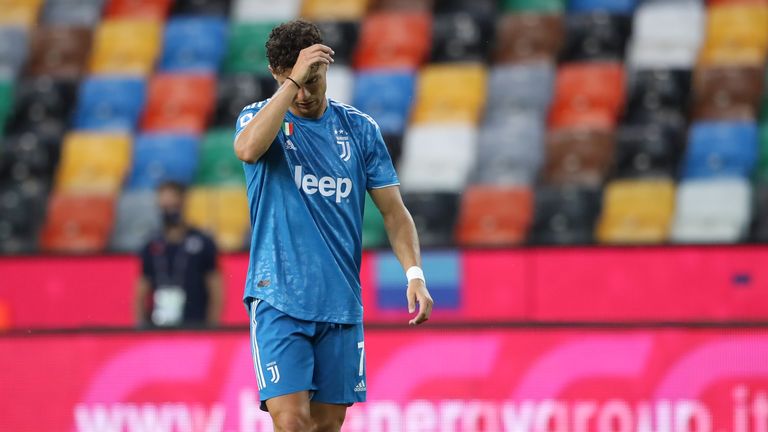 Cristiano Ronaldo und Juventus Turin müssen noch auf den neunten Meistertitel in Serie warten.